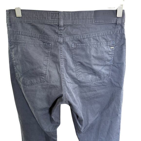 Brax Pants Men's Ultralight Cooper Blue 32/30 Stretch Career Preppy Prep Casual - Picture 4 of 11
